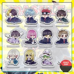 (mua 1 tặng 1) (3cm) Mô hình standee MASHLE: MAGIC AND MUSCLES ver BABY TRÙM ÁO mica acrylic anime chibi trang trí 1