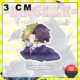 (mua 1 tặng 1) (3cm) Mô hình standee MASHLE: MAGIC AND MUSCLES ver BABY TRÙM ÁO mica acrylic anime chibi trang trí 2