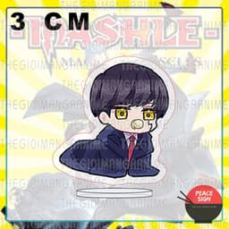 (mua 1 tặng 1) (3cm) Mô hình standee MASHLE: MAGIC AND MUSCLES ver BABY TRÙM ÁO mica acrylic anime chibi trang trí 3