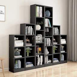 [ Hỏa TỐc ]Kệ Sách gỗ - Kệ để đồ gỗ đa năng tổ ong nhiều tầng lắp ghép cực tiện ích 9