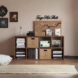 [ Hỏa TỐc ]Kệ Sách gỗ - Kệ để đồ gỗ đa năng tổ ong nhiều tầng lắp ghép cực tiện ích 6