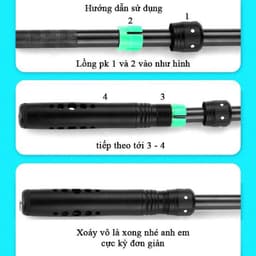 Hạ lóng cần câu cá Chuxian, hạ lóng cần cao cấp, phù hợp cần câu 5m4 đổ về 9