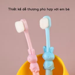 Bàn Chải Đánh Răng Cho Bé Sợi Lông Tơ Siêu Mềm JYoohome Bàn Chải Tập Đánh Răng Cho Trẻ Em 1-10 Tuổi 6