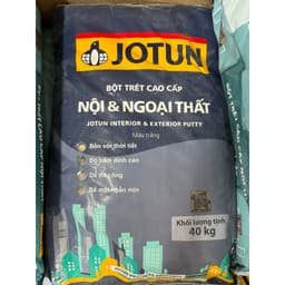1kg - CHIẾT LẺ Bột bả tường, bột trét tường Jotun nội thất, ngoại thất, bột bả matit cao cấp. 2