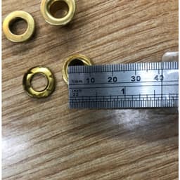 Khoen ore mắt cáo 8mm Chân cao 9mm Khoen bạt PVC, HDPE, bạt lưới, bạt xe tải Bằng thau không gỉ 3