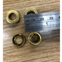 Khoen ore mắt cáo 8mm Chân cao 9mm Khoen bạt PVC, HDPE, bạt lưới, bạt xe tải Bằng thau không gỉ 4