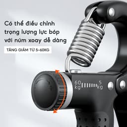 Kìm Bóp Tập Cơ Tay JYoohome Thép Carbon Có Đếm Số Tự Động, Dụng Cụ Tập Gym Tập Cơ Ngón Tay 60-100kg 2