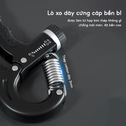 Kìm Bóp Tập Cơ Tay JYoohome Thép Carbon Có Đếm Số Tự Động, Dụng Cụ Tập Gym Tập Cơ Ngón Tay 60-100kg 4