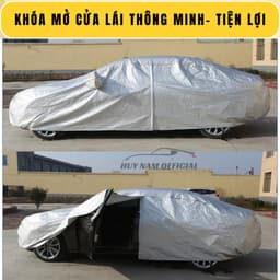 Bạt Phủ Xe Ô TÔ - Loại 3 Lớp Loại Cao Cấp - Bạt Trùm Xe Ô TÔ 4 Chỗ 5 Chỗ 7 Chỗ, Bán Tải - Bạt phủ ô tô Bảo Hành 1 Năm 6