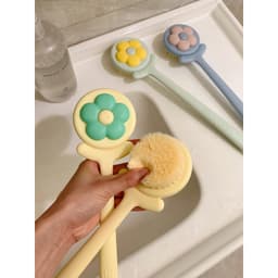 Cây chà lưng massage ,cọ tắm ,bàn chải tẩy tế bào chết cho người lớn và trẻ em dụng cụ chà lưng tiện dụng-VINBEO-[ABA03] 3