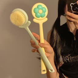 Cây chà lưng massage ,cọ tắm ,bàn chải tẩy tế bào chết cho người lớn và trẻ em dụng cụ chà lưng tiện dụng-VINBEO-[ABA03] 5