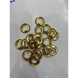 Khoen mắt cáo 12mm Chân cao 9.5mm Chân cao 7mm Khoen bạt nhựa, bạt PVC, HDPE, bạt lưới, bạt xe tải Bằng thau không gỉ 9