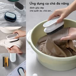 Bàn Chải Cọ Rửa Đa Năng JYoohome Lau Nhà Bếp Bồn Rửa Bát, Bàn Chải Giày Dép Quần Áo Có Tay Cầm 2