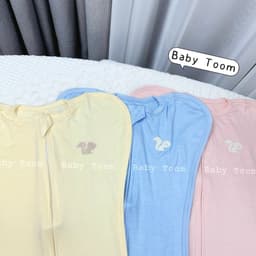 Nhộng chũn ngủ cho bé sơ sinh thun lạnh co giãn 4 chiều mềm mịn mát giúp bé ngủ ngon giấc 7