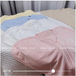 Nhộng chũn ngủ cho bé sơ sinh thun lạnh co giãn 4 chiều mềm mịn mát giúp bé ngủ ngon giấc 8