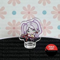 (mua 1 tặng 1) (3cm) MÔ HÌNH Frieren: Beyond Journey's End ver MÁ HỒNG Standee Pháp Sư Tiễn Táng anime mica chibi 6