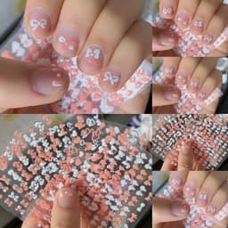 Sét 30 tấm sticker dán móng cho bé nhiều mẫu nhiều chủ đề dễ thương 9