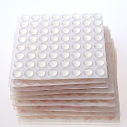 Bộ 10 nút silicon tự dán giúp chống va chạm cạnh cửa, đồ nội thất tiện lợi. 2