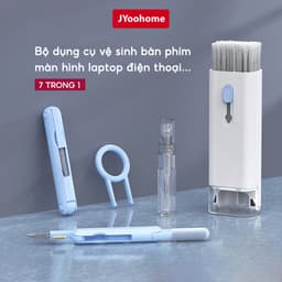 Bộ Dụng Cụ Vệ Sinh Laptop Máy Tính SMTech Bộ Vệ Sinh Bàn Phím Màn Hình Tai Nghe Điện Thoại Nhỏ Gọn 1
