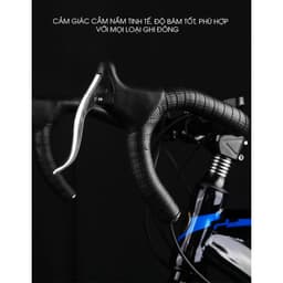 Dây cuốn ghi đông xe đạp vân CARBON, Băng cuốn tay lái EVA chống trơn trượt siêu chắc chắn - DCGD01 9