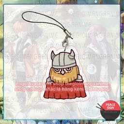 (mua 1 tặng 1) Dây treo điện thoại in hình FRIEREN: BEYOND JOURNEY'S END ver MÁ HỒNG mica dây móc khóa anime tiện lợi  7
