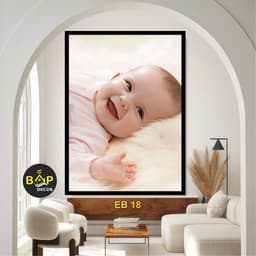 Tranh dán tường hình Em Bé Xinh cho mẹ bim sữa ngắm, tranh decor trang trí phòng ngủ cho mẹ, tranh treo tường kèm keo. 6