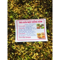Trà Sơn Mật Hồng Sâm Túi 500Gram|0,5Kg(Loại 1) 1