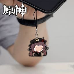 (mua 1 tặng 1) Dây treo điện thoại in hình GENSHIN IMPACT ver HÉT mica acrylic dây móc khóa anime tiện lợi xinh xắn 3
