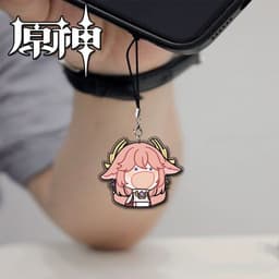 (mua 1 tặng 1) Dây treo điện thoại in hình GENSHIN IMPACT ver HÉT mica acrylic dây móc khóa anime tiện lợi xinh xắn 7