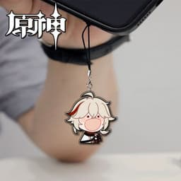 (mua 1 tặng 1) Dây treo điện thoại in hình GENSHIN IMPACT ver HÉT mica acrylic dây móc khóa anime tiện lợi xinh xắn 4