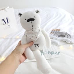 Thú bông, gấu bông Honper Softlife cao cấp, hữu cơ êm, mềm, cute cho bé 4