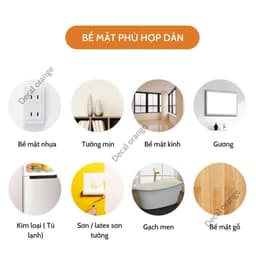 Decal dán tường cho bé Orange đoàn thú decor phòng ngủ, tủ quần áo cho bé, dán chi tiết rời 6