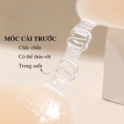 Miếng Dán Ngực Silicone Cài Trước Chống Chảy Xệ Chống Thấm Nước Giúp Tạo Khe V1 Lê Ngọc 173 3