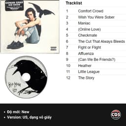 Album Conan Gray – Kid Krow chính hãng 2