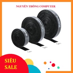 Băng dính gai Velcro đa năng – Băng nhám dính 2 mặt làm gọn dây điện, dây cáp, máy tính 1