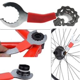 Dụng cụ tháo líp xe đạp cảo BB cốt rỗng, Cờ lê tháo bánh đà, sên xe đạp chuyên dụng - CL3T1 4