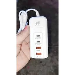 Sạc Nhanh 66W Đa Năng 5 Trong 1, Tự Động Ngắt Bảo Vệ, Sạc 5 Thiết Bị Hiệu Quả. 8
