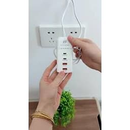 Sạc Nhanh 66W Đa Năng 5 Trong 1, Tự Động Ngắt Bảo Vệ, Sạc 5 Thiết Bị Hiệu Quả. 7