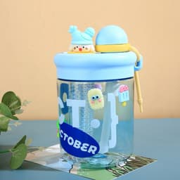 Bình Nước Hoạt Hình Dễ Thương Oct 560ml Chống Rỉ Nước Khi Úp Ngược, Có Quai Cầm Chắc Alulu.store 9