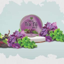 Mặt Nạ Tía Tô Hữu Cơ Mẹ Ken 100 Gram 2