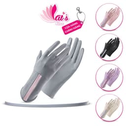"Găng tay chống nắng UPF50+ mỏng nhẹ, thoáng khí, chống tia UVA UVB, hoàn hảo cho lái xe." 1