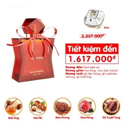 Nước hoa nữ Queen - QUYẾN RŨ VÀ SANG TRONG (30ML) 4