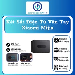 (Bản Wifi mới 2025) Két sắt điện tử vân tay thông minh Xiaomi Mijia BGX-5/ X1-303 - Báo động từ xa - Hàng chính hãng 1