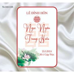 TA 05 - BẢNG CHÀO KHÁCH, BẢNG WELCOME HOA SEN 4