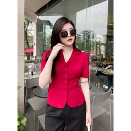 Áo Peplum Evalover Công Sở kèm belt 3