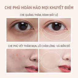 [Zeesea] Kem Che Khuyết Điểm ZEESEA Độ Che Phủ Cao Che Thâm Mụn Che Quầng Thâm Mắt Che Mụn Đỏ Hiệu Qủa Lâu Trôi 3