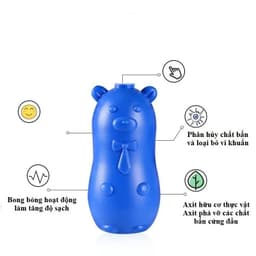 Lọ Thả Bồn Cầu Tẩy Sạch - Diệt Khuẩn - Khử Mùi Toilet Hình Con Heo Lợn Thả Bồn Cầu -VH488 7