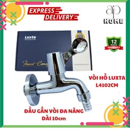 Vòi hồ rumine gắn tường Luxta L4102CM - phụ kiện phòng tắm AP HOME 1