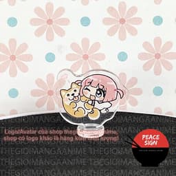 (mua 1 tặng 1) (ĐẦU TO) Mô hình Standee 3cm BOCCHI THE ROCK! in hình anime chibi tượng mini mica trưng bày 3