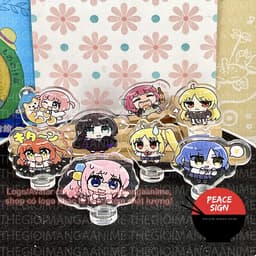 (mua 1 tặng 1) (ĐẦU TO) Mô hình Standee 3cm BOCCHI THE ROCK! in hình anime chibi tượng mini mica trưng bày 1